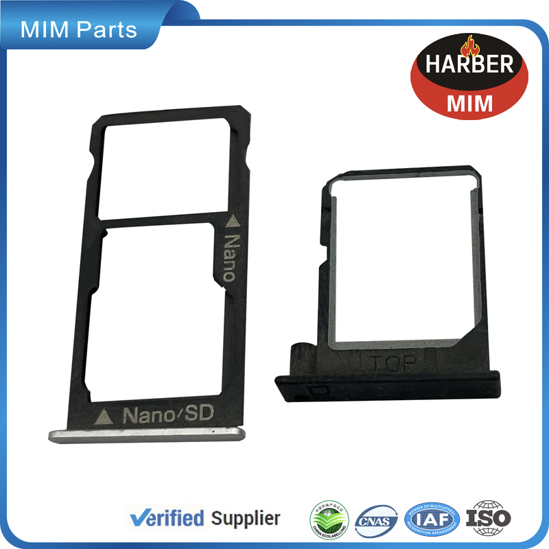 Sintered Metal MIM Electronic Component SIM Card Part